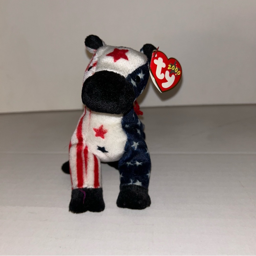 Ty Vintage Beanie Babies Lefty 2000 NWT